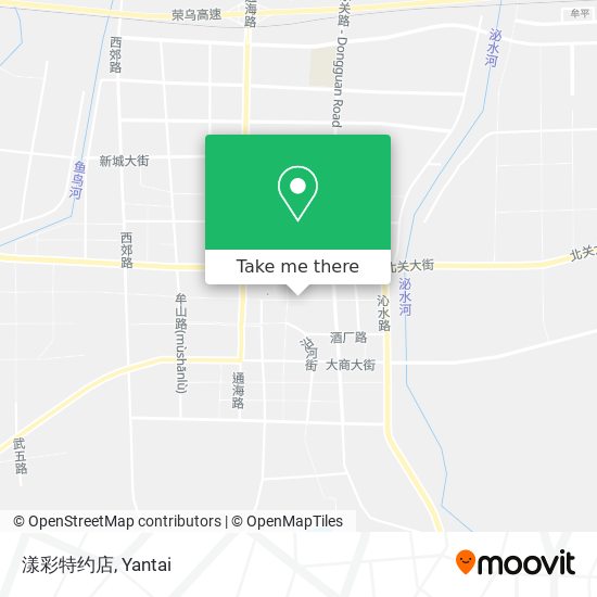 漾彩特约店 map