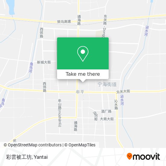 彩雲被工坊 map