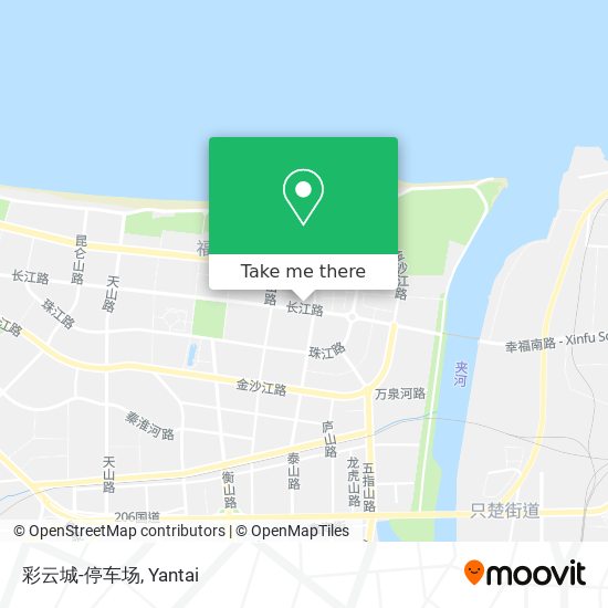 彩云城-停车场 map
