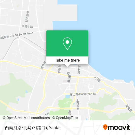 西南河路/北马路(路口) map