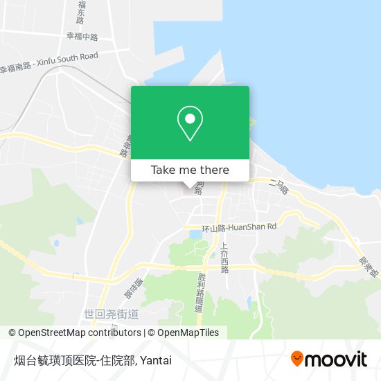 烟台毓璜顶医院-住院部 map