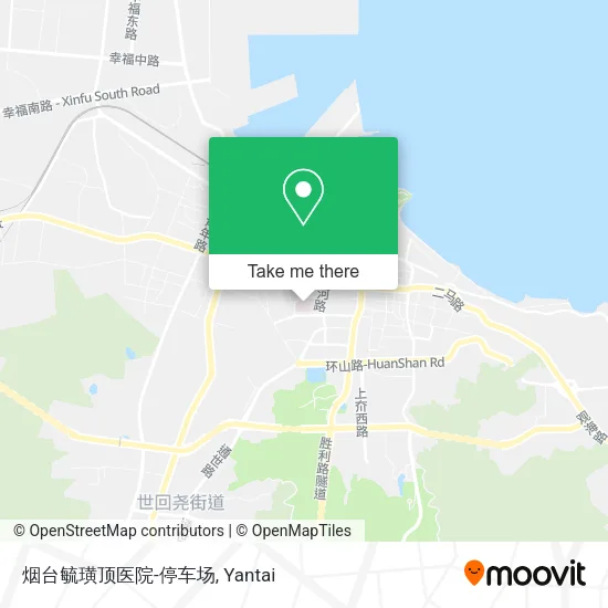 烟台毓璜顶医院-停车场 map