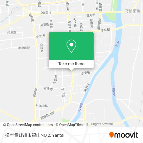 振华量贩超市福山NO.2 map