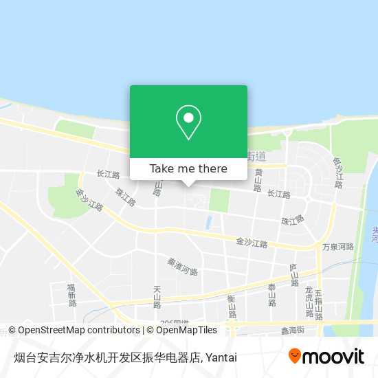 烟台安吉尔净水机开发区振华电器店 map