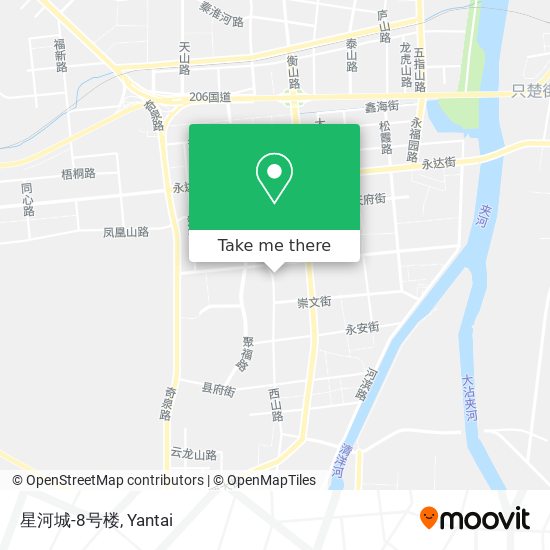 星河城-8号楼 map