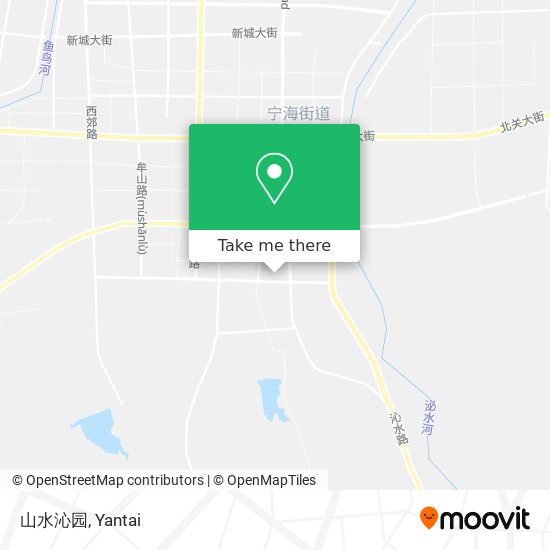 山水沁园 map