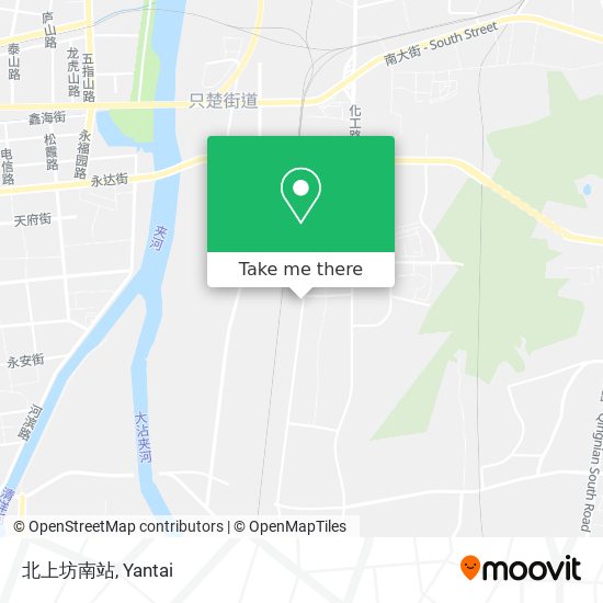 北上坊南站 map