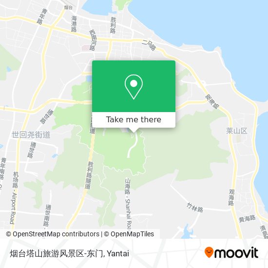 烟台塔山旅游风景区-东门 map
