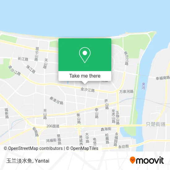 玉兰淡水鱼 map