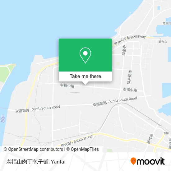 老福山肉丁包子铺 map