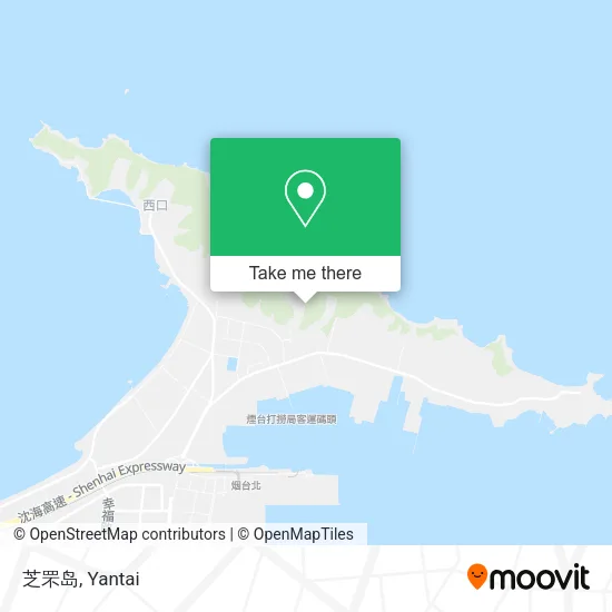 芝罘岛 map