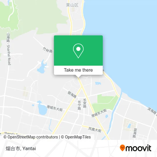 烟台市 map