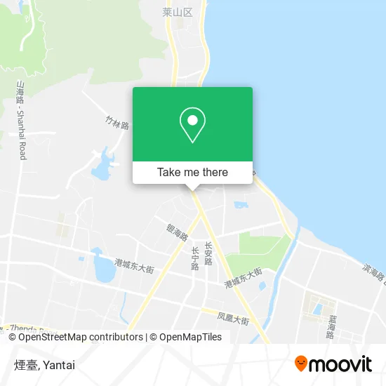 煙臺 map