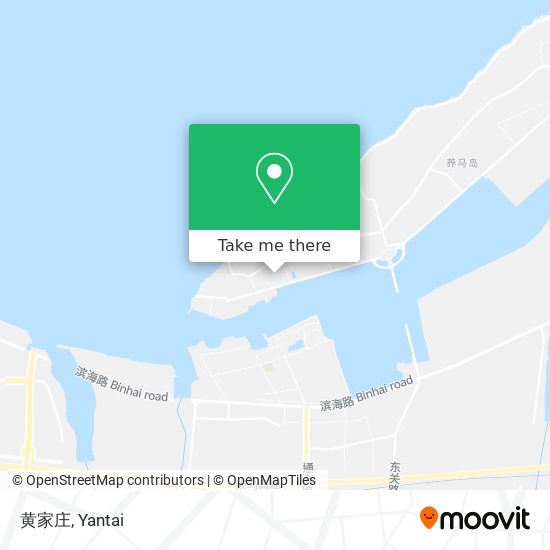 黄家庄 map