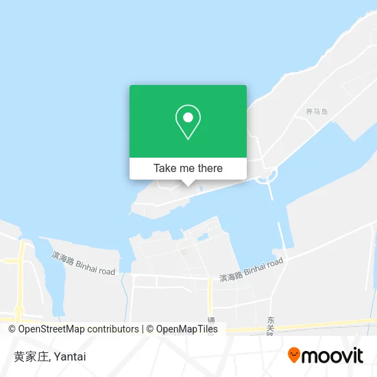 黄家庄 map