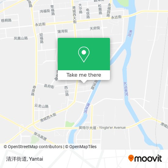 清洋街道 map