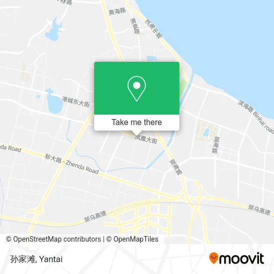 孙家滩 map