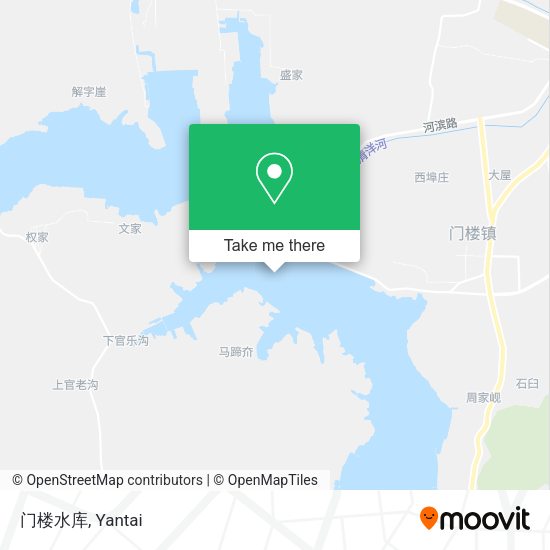 门楼水库 map