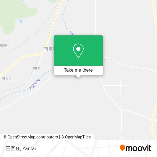 王官庄 map
