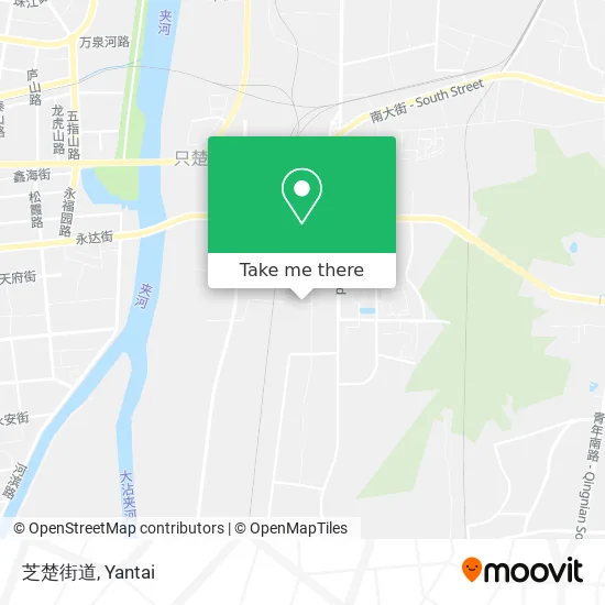 芝楚街道 map