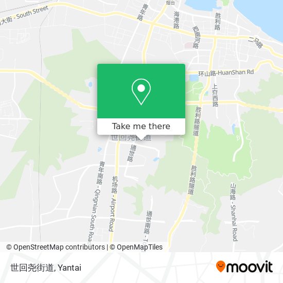 世回尧街道 map
