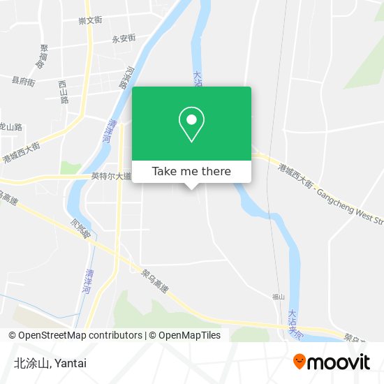 北涂山 map