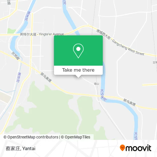 蔡家庄 map