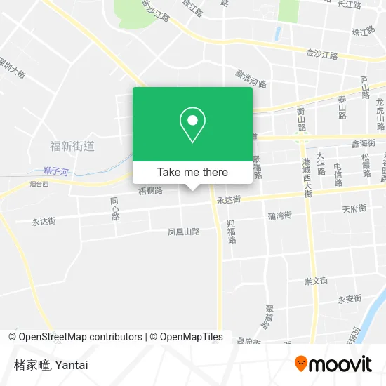 楮家疃 map