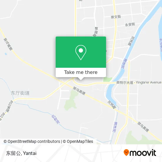 东留公 map