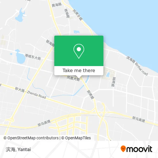 滨海 map
