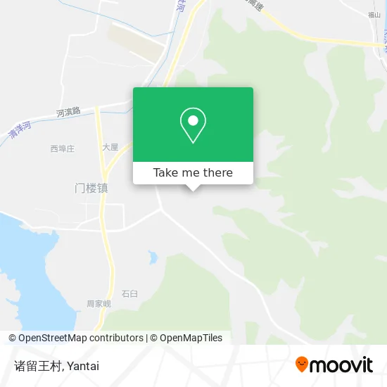 诸留王村 map