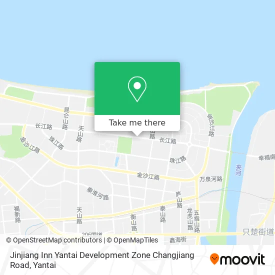 Jinjiang Inn Yantai Development Zone Changjiang Road map