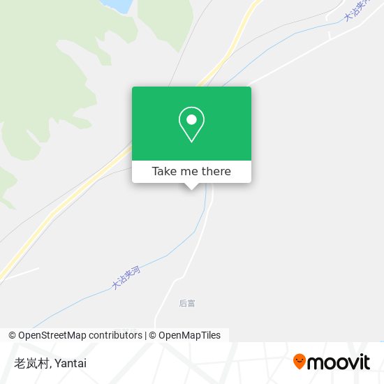 老岚村 map