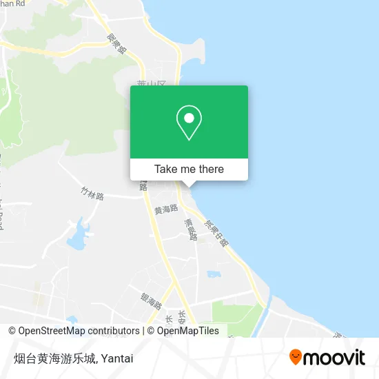 烟台黄海游乐城 map