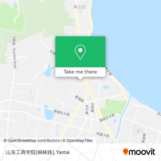 山东工商学院(桐林路) map