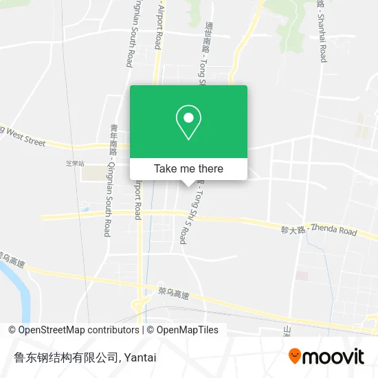 鲁东钢结构有限公司 map