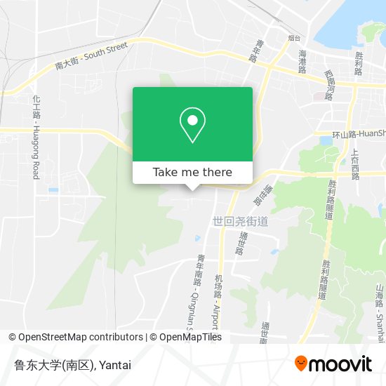 鲁东大学(南区) map