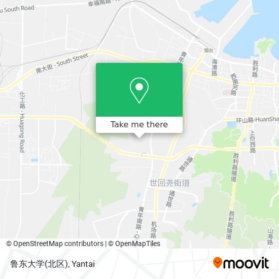 鲁东大学(北区) map