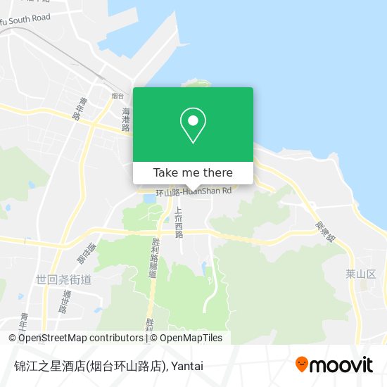 锦江之星酒店(烟台环山路店) map