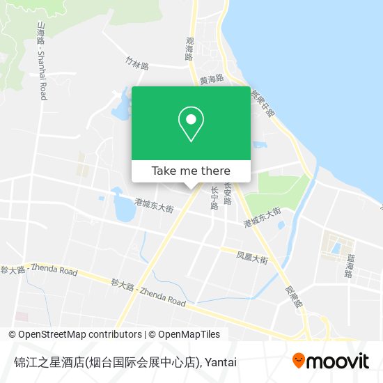 锦江之星酒店(烟台国际会展中心店) map