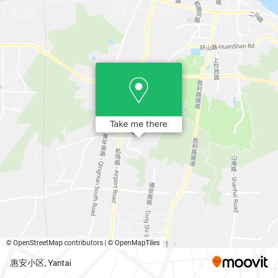 惠安小区 map