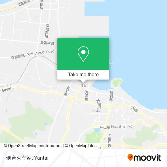烟台火车站 map