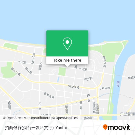 招商银行(烟台开发区支行) map