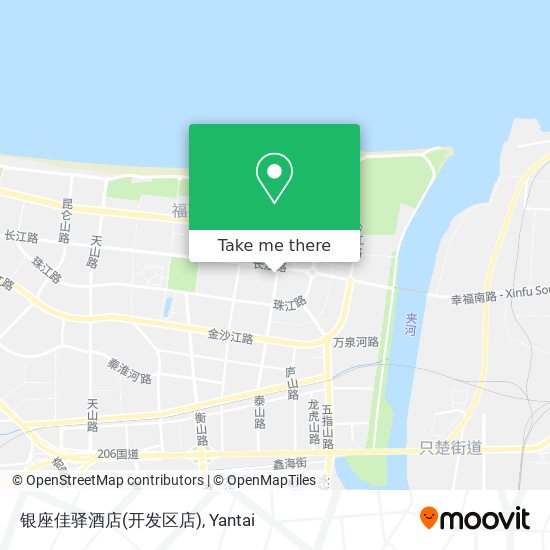 银座佳驿酒店(开发区店) map