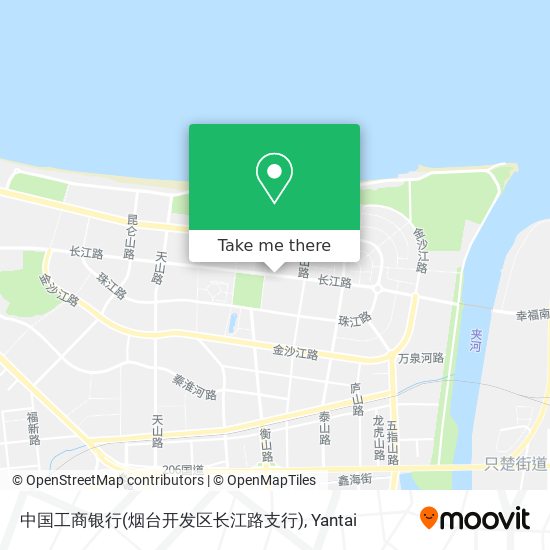 中国工商银行(烟台开发区长江路支行) map