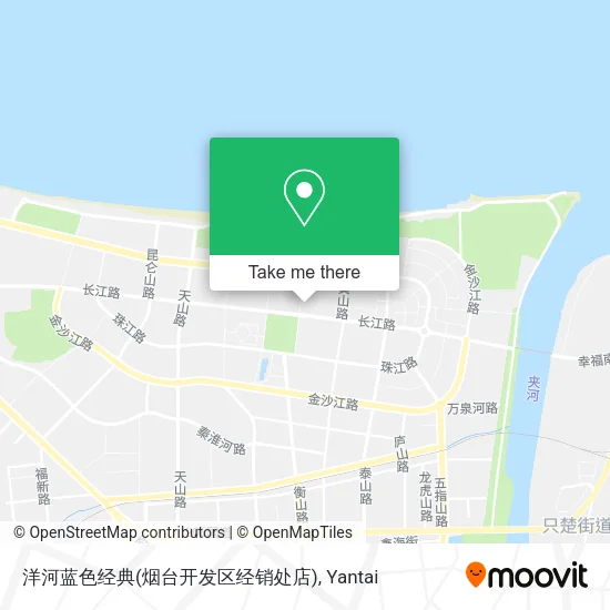 洋河蓝色经典(烟台开发区经销处店) map