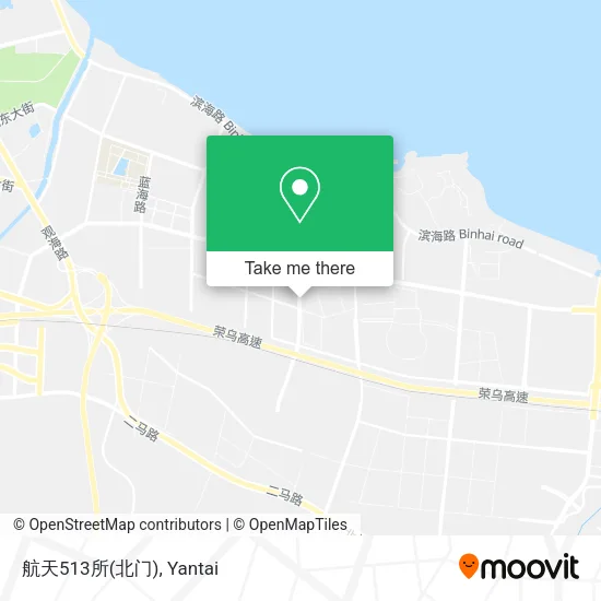 航天513所(北门) map