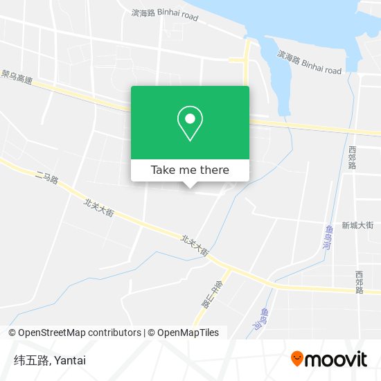 纬五路 map