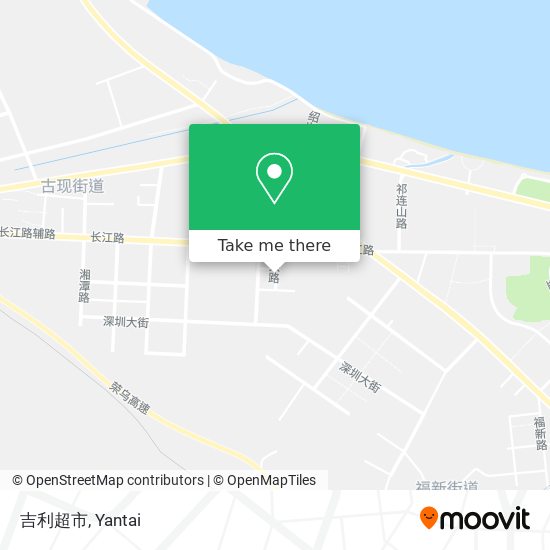 吉利超市 map