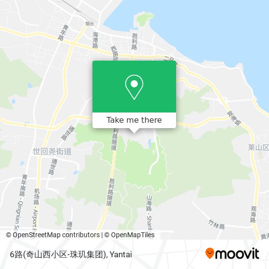 6路(奇山西小区-珠玑集团) map